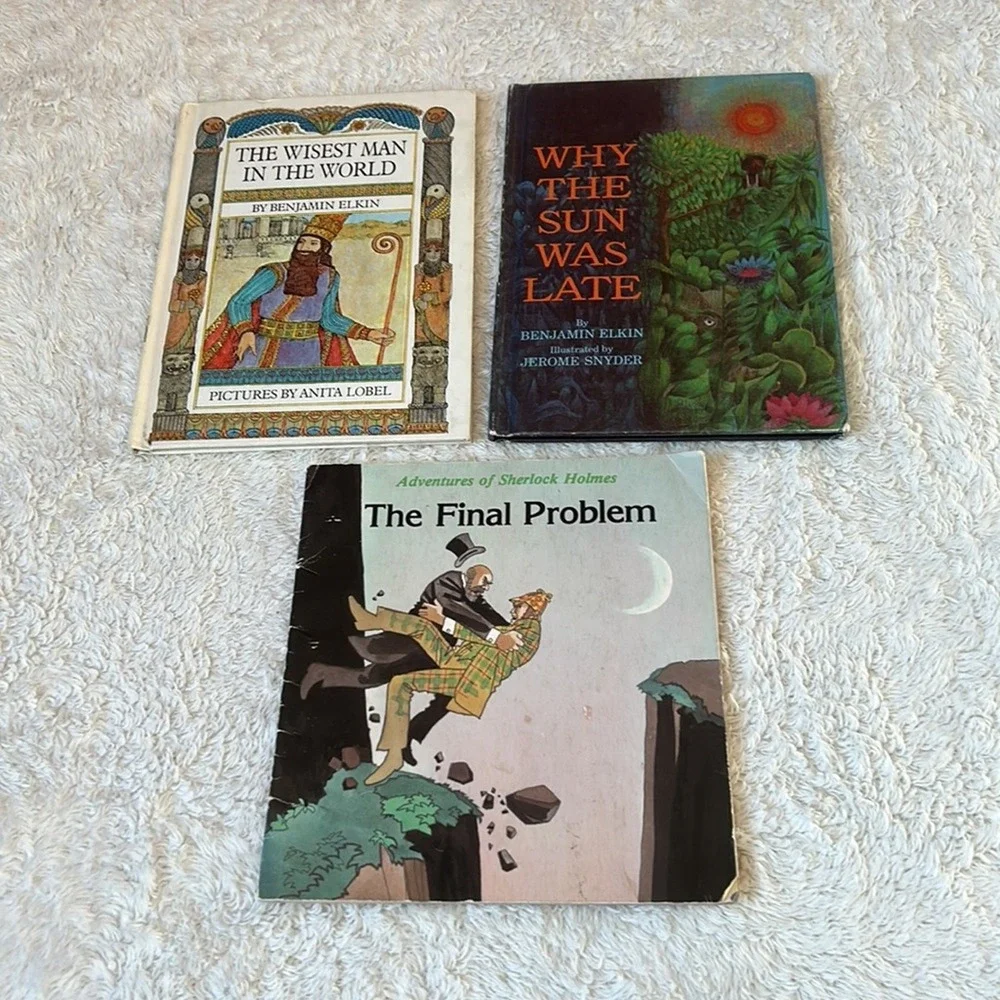 Book Bundle - Lot of 9 Vintage 60s 70s 80s Children's picture books